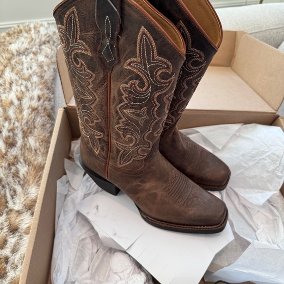 SHYANNE Women’s Jesse Performance Zero Gravity Leather Western Boots NIB size 8 - Picture 2 of 16